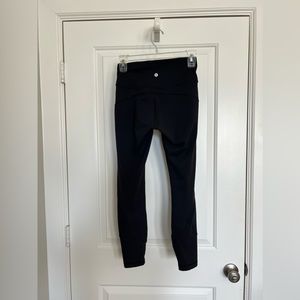 Black Lululemon align leggings